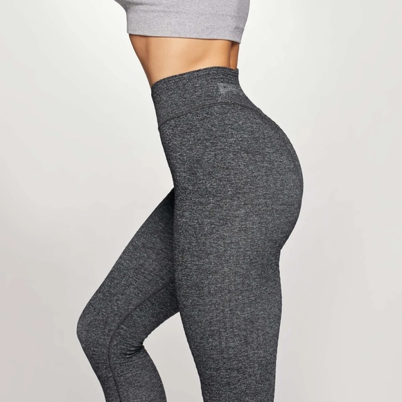 SOLD OUT Sexy X-Skin Peach Perfect II Leggings - Dark Gray Melange Small - Picture 8 of 9